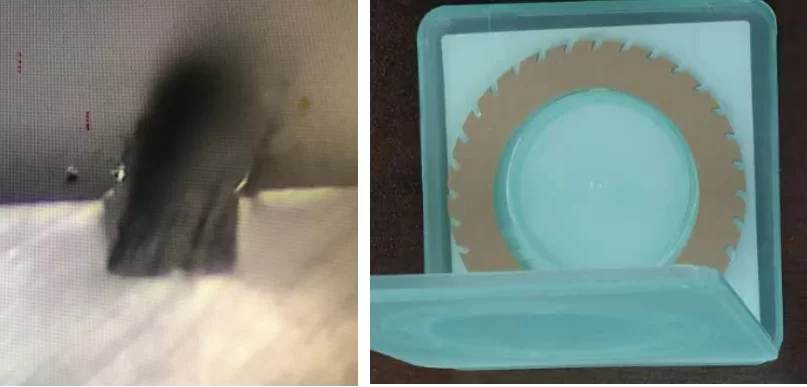 metal diamond dicing blade for dicing rubber