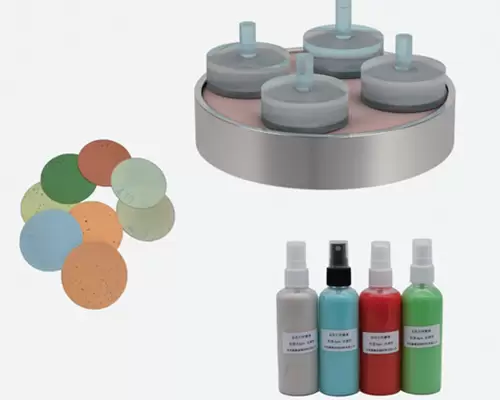 Polishing pad, polishing paste and compound